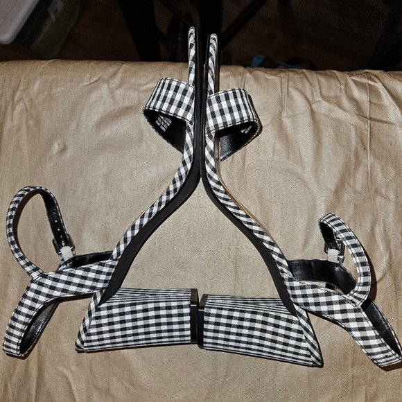 Abound picnic plaid heeled sandals - Picture 6 of 8